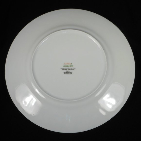 12 1/2" serving plate. Villeroy & Boch CITTA & Campagna BIELLA - Picture 5 of 6